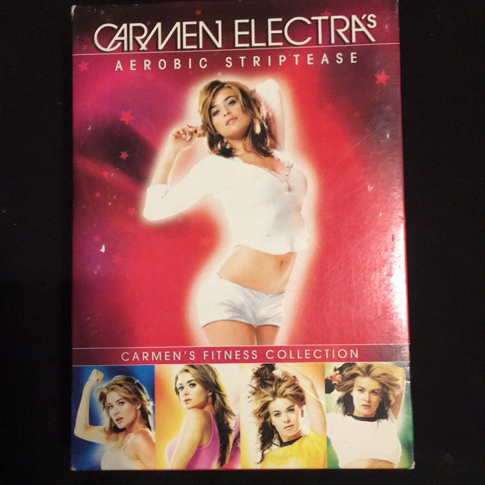 Carmen Electra aerobic striptease fitness